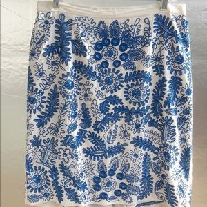 Anthropologie Moulinette Soeurs sequin skirt